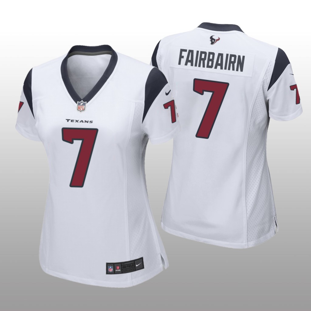 2019 Ka’imi Fairbairn Houston Texans White Game Jersey