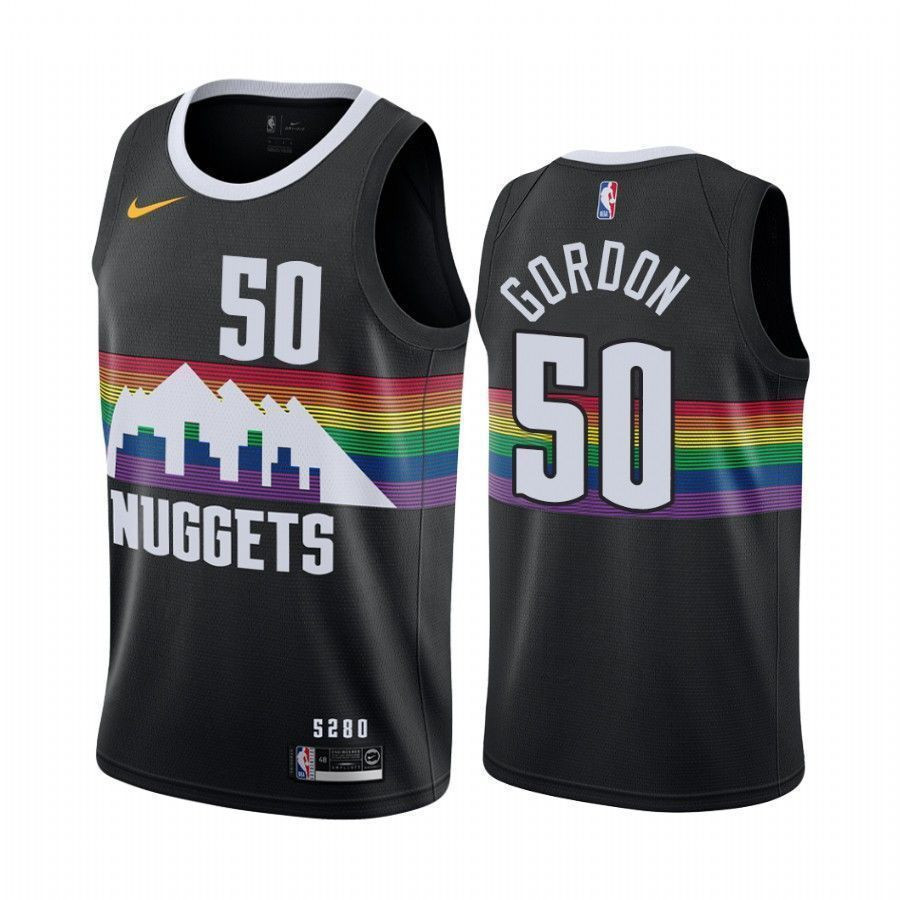 Aaron Gordon Denver Nuggets Black City Edition Swingman Stitched Jersey