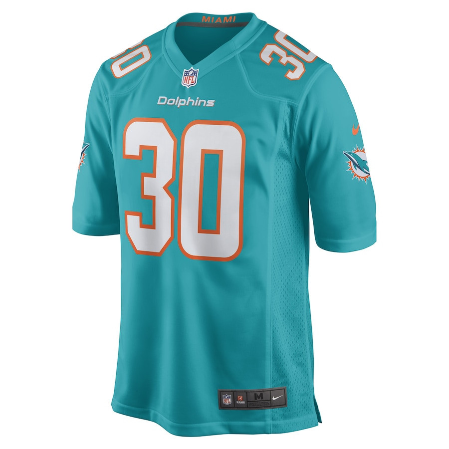 Alec Ingold Miami Dolphins Stitched Jersey – Aqua