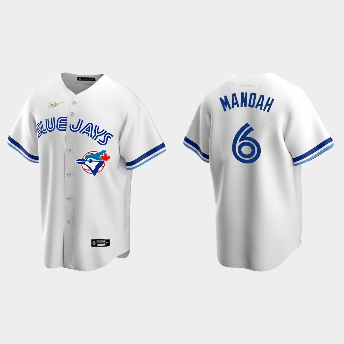 Alek Manoah Toronto Blue Jays Cooperstown Collection Home Jersey – White