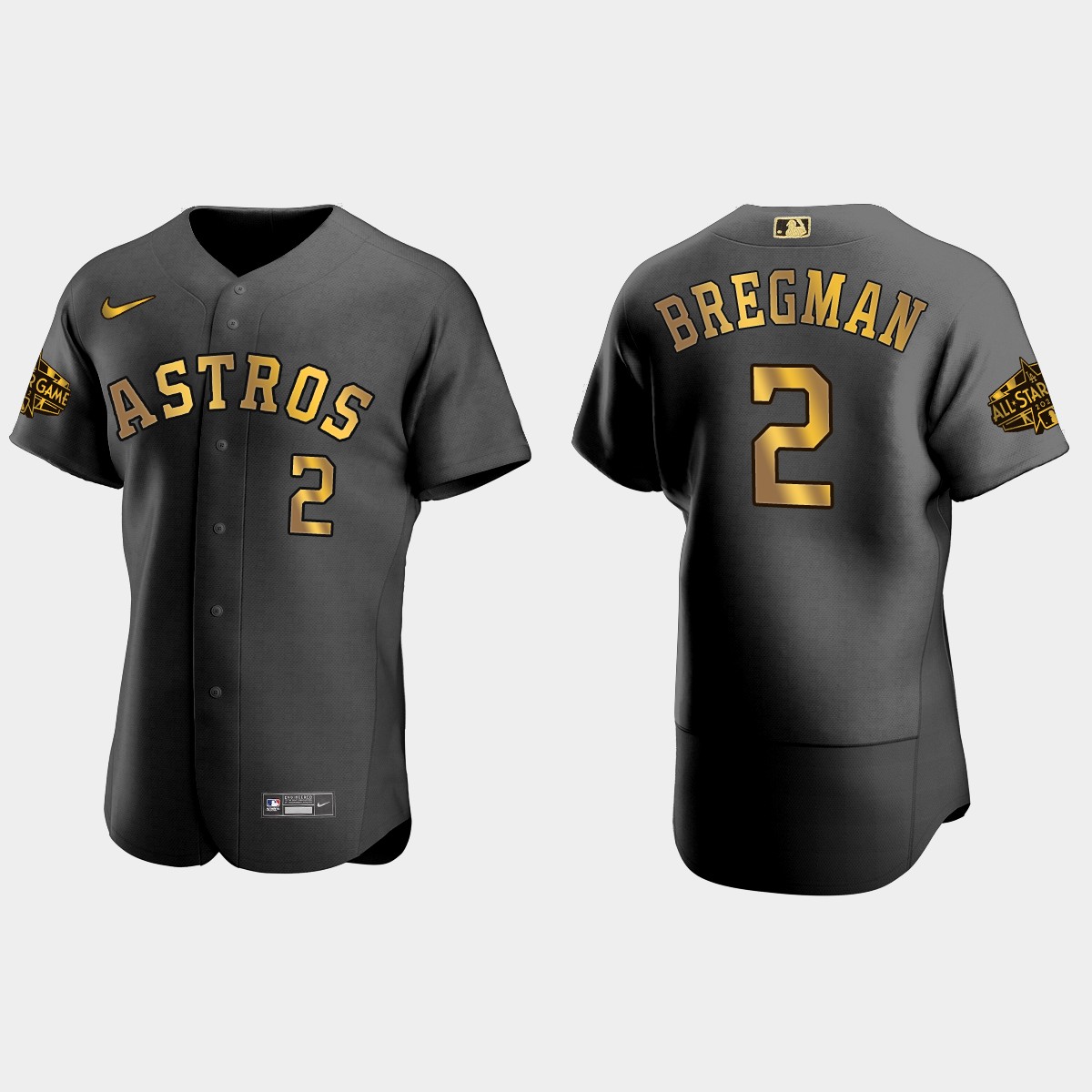 Alex Bregman Houston Astros 2022 MLB All-Star Game Jersey – Black