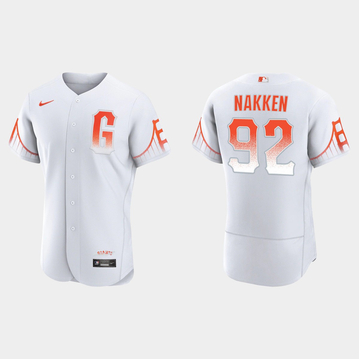 Alyssa Nakken San Francisco Giants City Connect Jersey – White