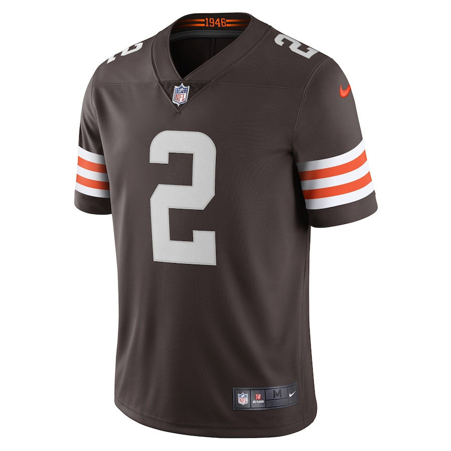 Amari Cooper 2 Cleveland Browns Men’s Vapor Limited Stitched Jersey – Brown