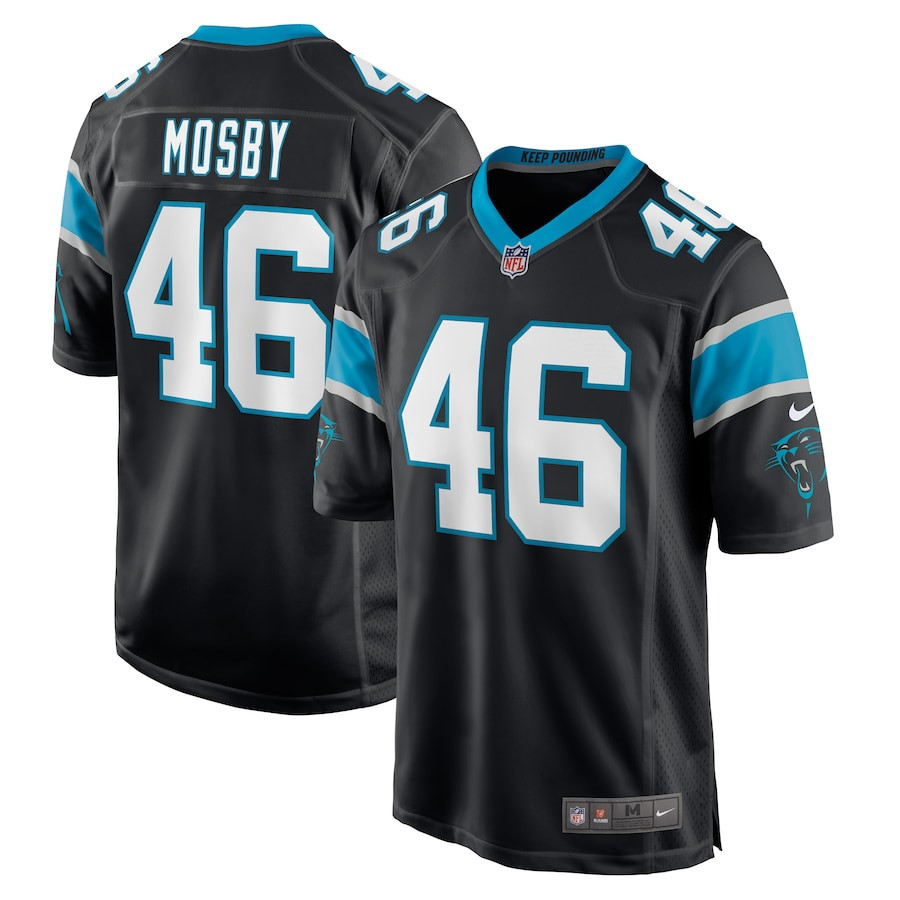 Arron Mosby Carolina Panthers Stitched Jersey – Black