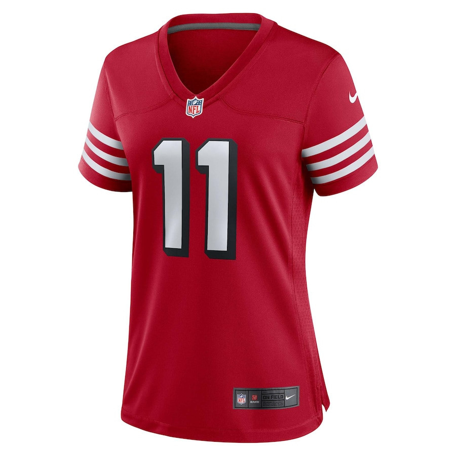 Brandon Aiyuk San Francisco 49ers Women’s Alternate Game Stitched Jersey – Scarlet
