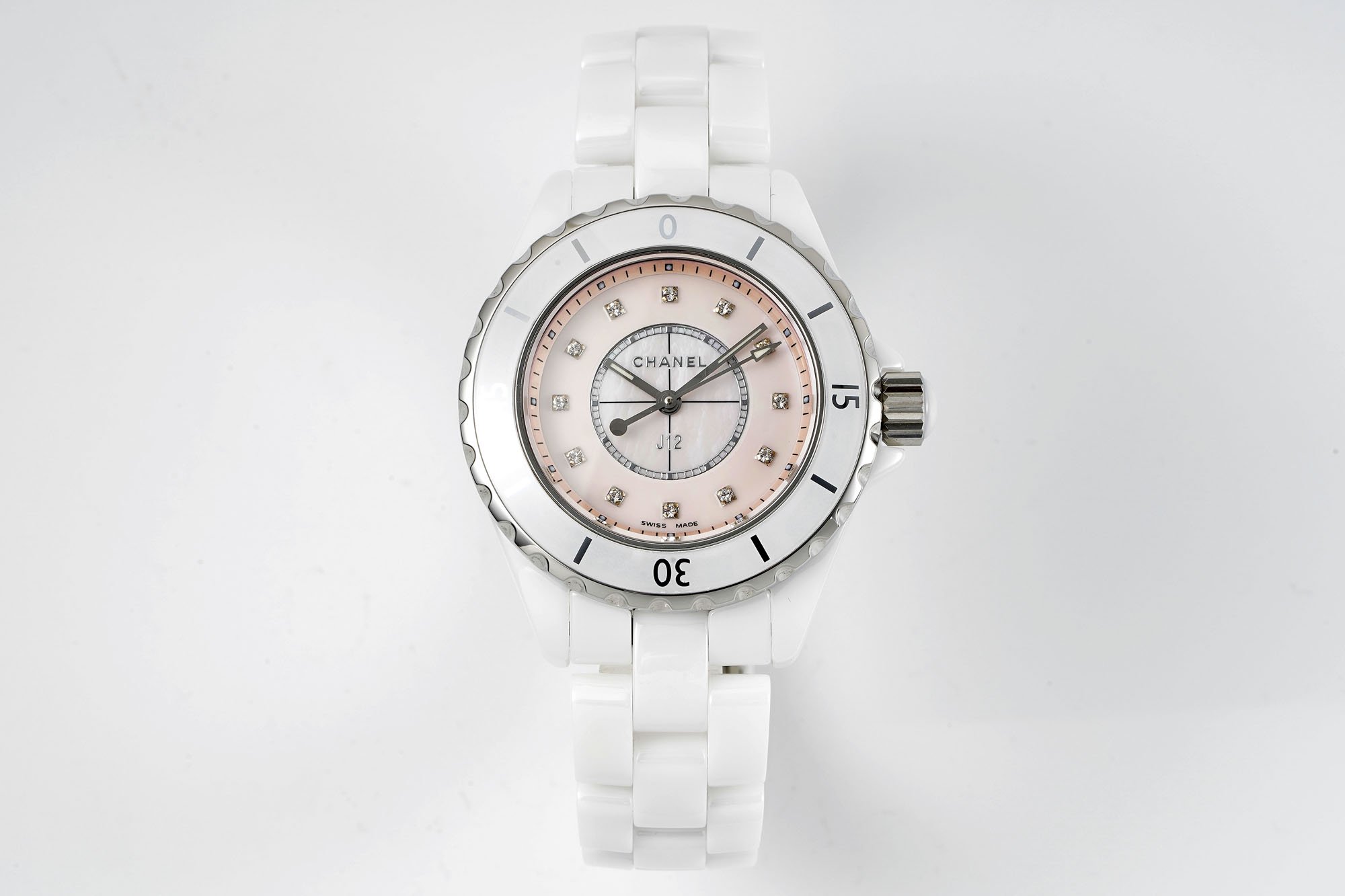 Chanel J12 Wanted De Chanel Watch, 33mm Silver Toned H5703