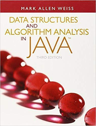 Data Structures And Algorithm Analysis In Java 3Rd Edition 3Rd Edition