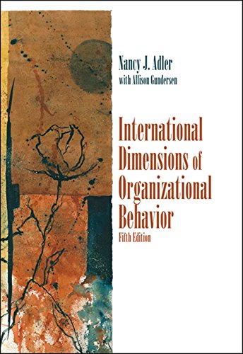 International Dimensions of Organizational Behavior (5th Edition)