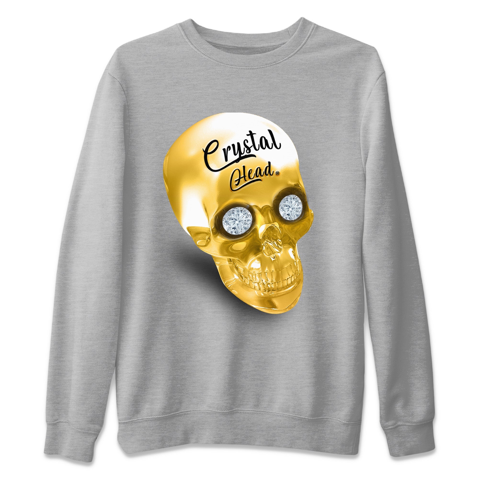Crystal Head Unisex Sweater – Air Jordan 12 Black Taxi, Sneakers Matching Sweater