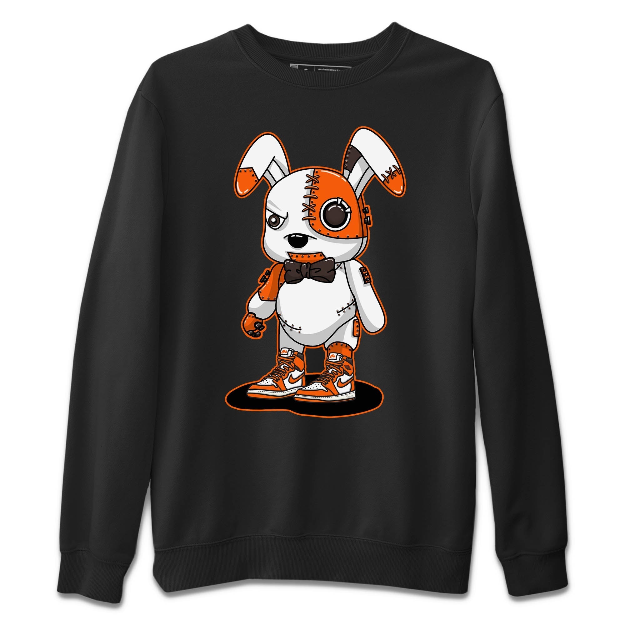 Cyborg Bunny Unisex Sweater – Air Jordan 1 Starfish, Sneakers Matching Sweater