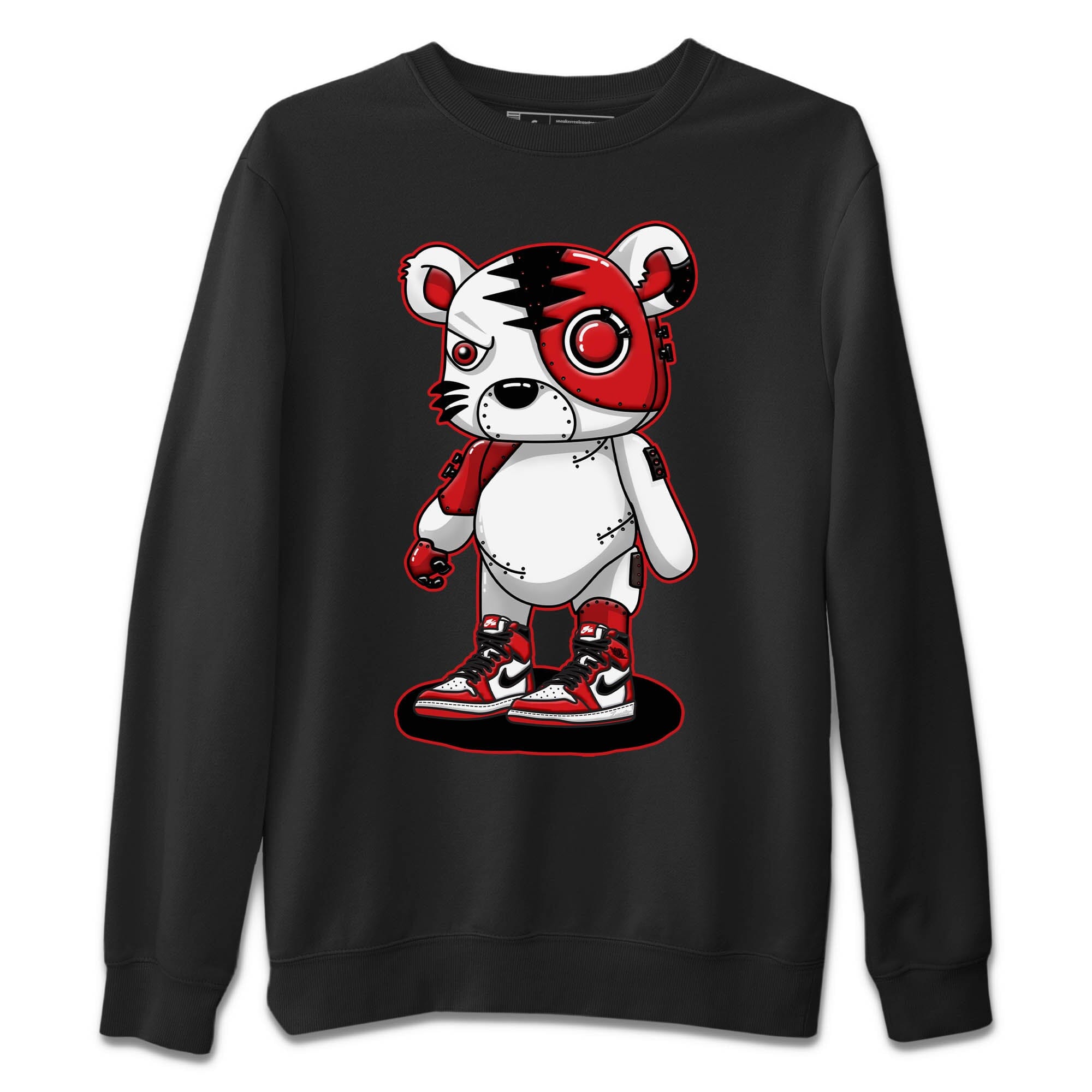 Cyborg Tiger Unisex Sweater – Air Jordan 1 lost & found, Sneakers Matching Sweater
