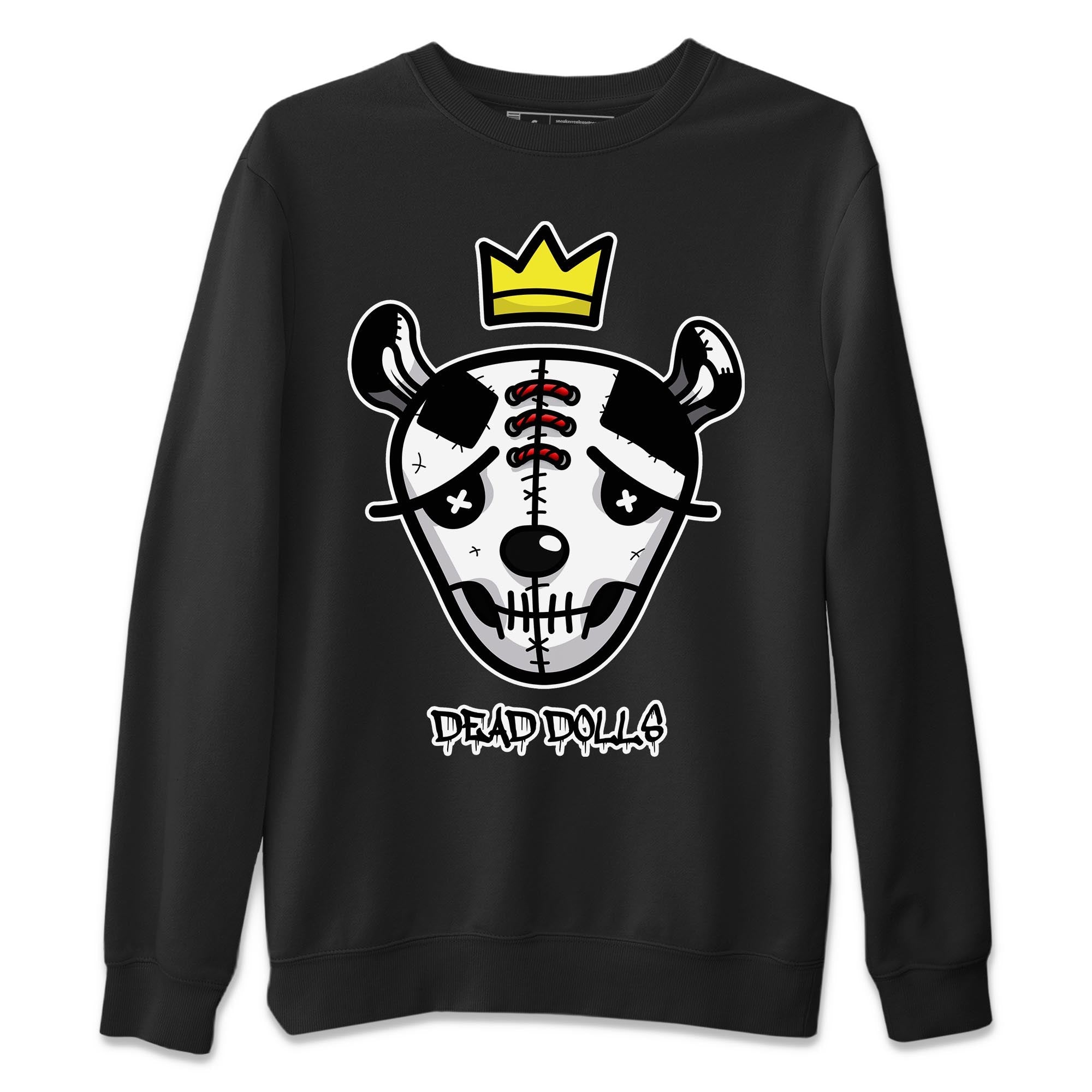 Dead Dolls Face Unisex Sweater – Air Jordan 12 Playoffs, Sneakers Matching Sweater