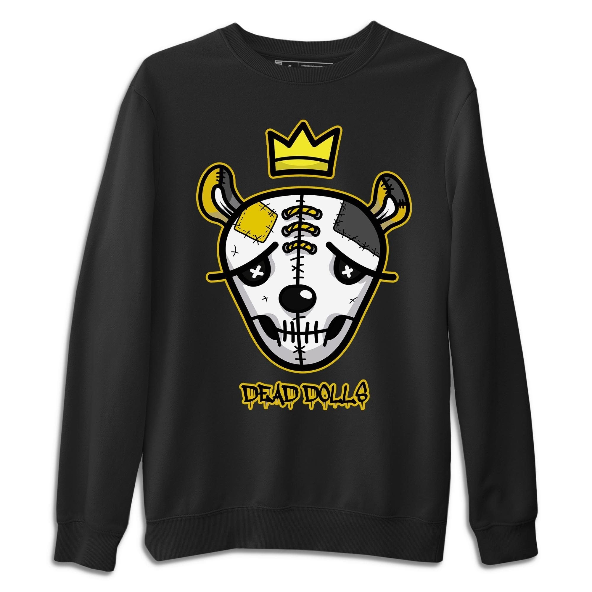 Dead Dolls Face Unisex Sweater – Air Jordan 4 Lightning, Sneakers Matching Sweater