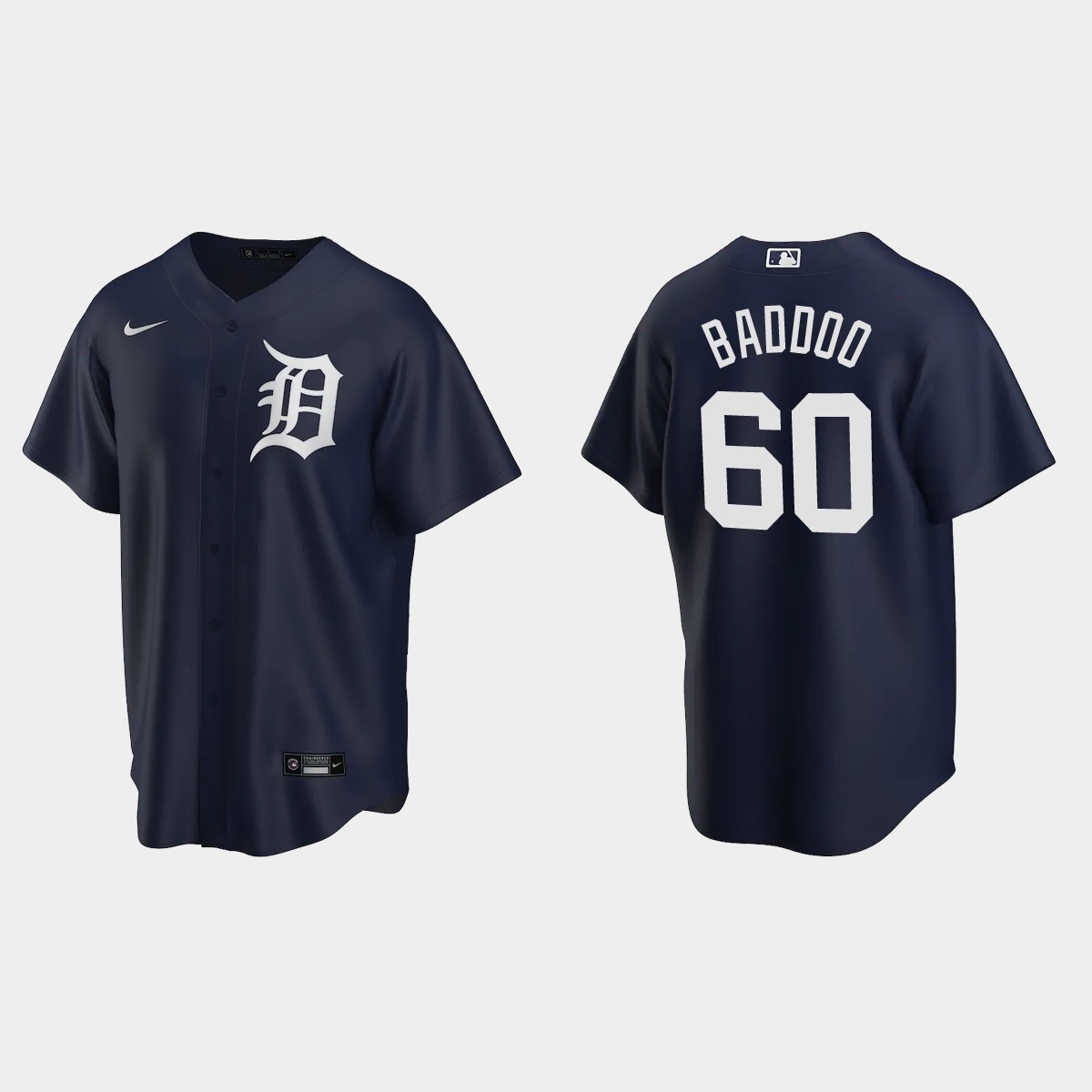 Detroit Tigers Akil Baddoo Alternate Jersey – Navy