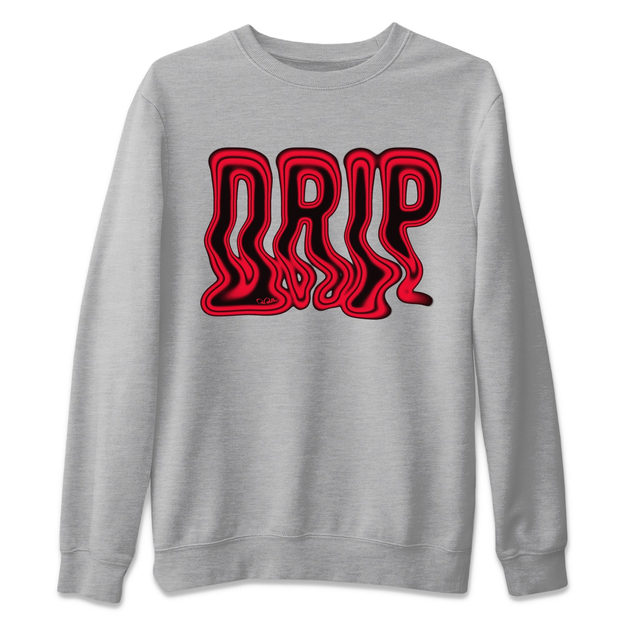 Drip Unisex Sweater – Air Jordan 6 Toro Bravo, Sneakers Matching Sweater