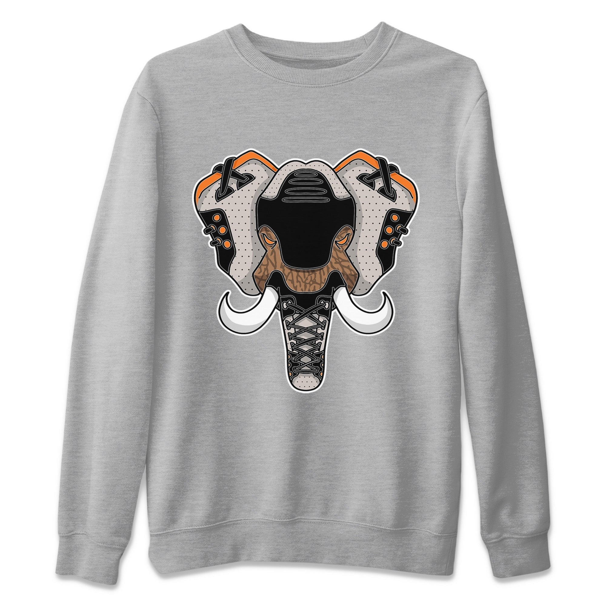 Elephant Symbol Unisex Sweater – Air Jordan 3 Desert Elephant, Sneakers Matching Sweater