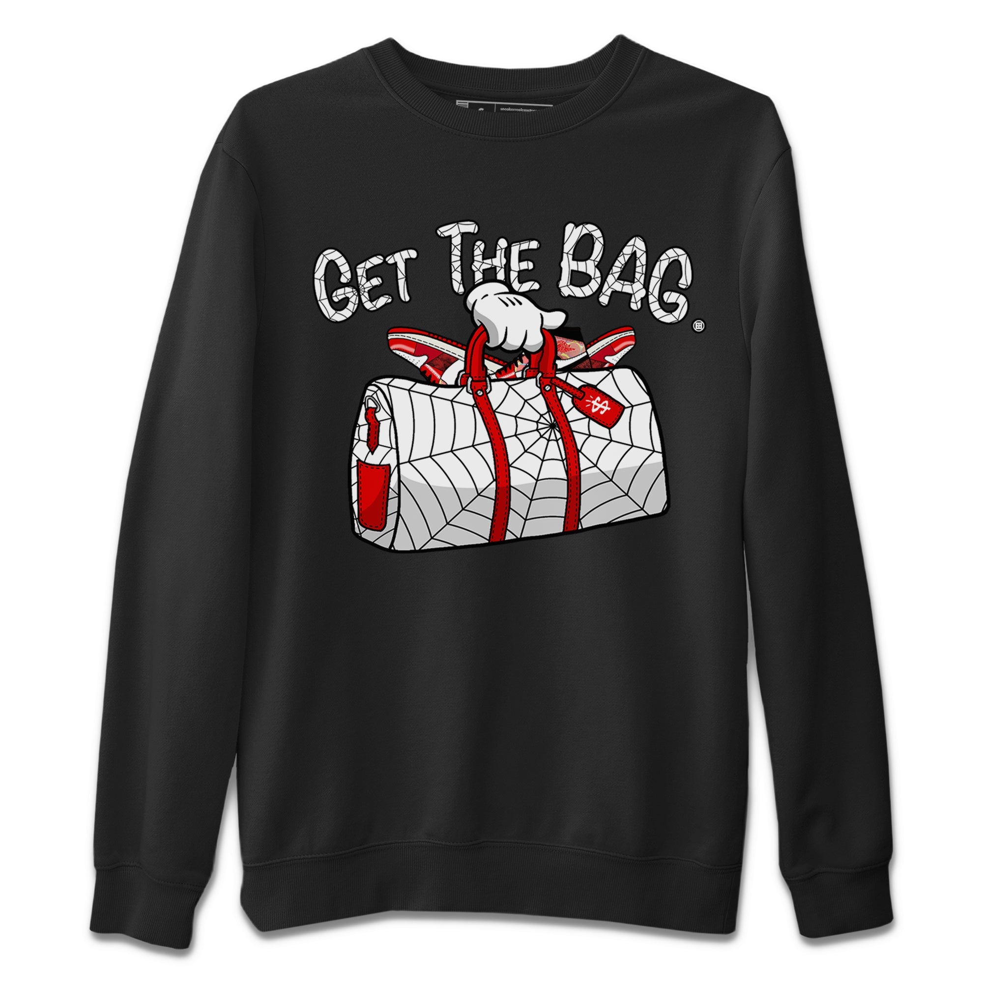 Get The Bag Unisex Sweater – Air Jordan 1 Spider Man, Sneakers Matching Sweater