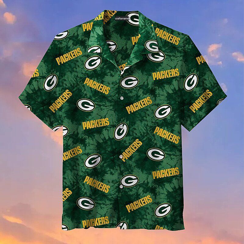 Green Bay Packers Forest Green NFL – Premium Hawaiian Shirt – Gift For Sports Lovers