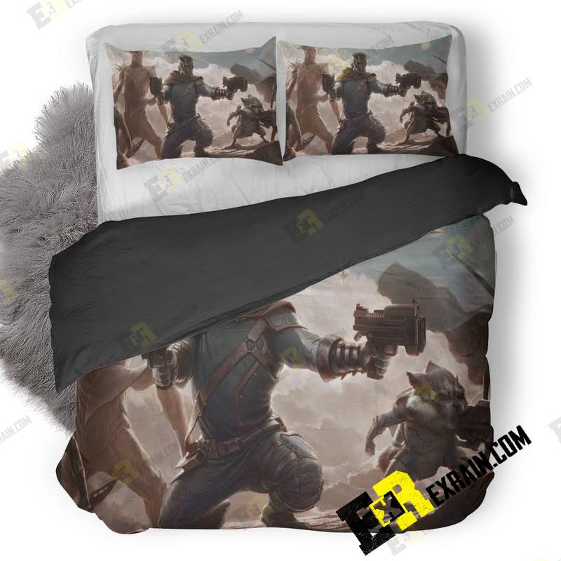 Groot 3D Customized Duvet Cover Bedding Set