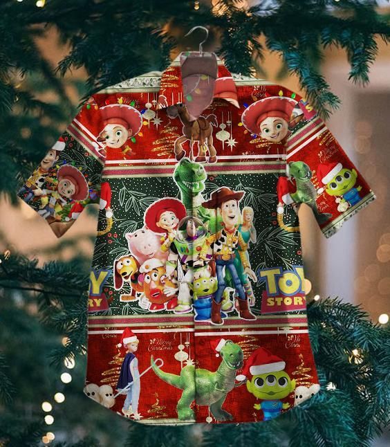 Hawaii Shirt Hot Toy Story Christmas Nvvien Vintage
