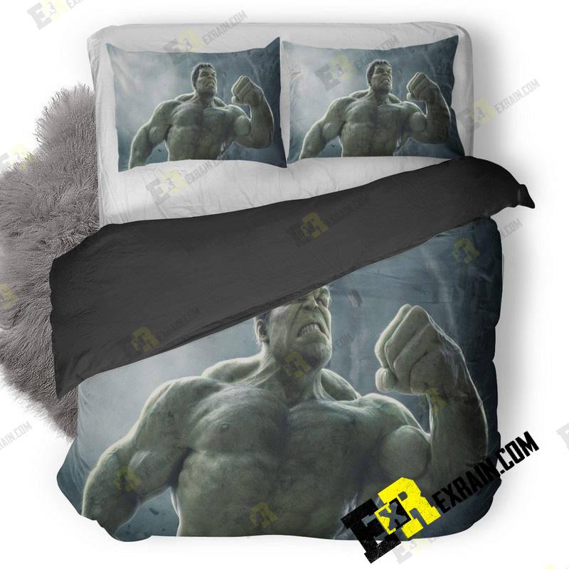 Hulk In Avengers Age Of Ultron 3D Customized Duvet Cover Bedding Set
