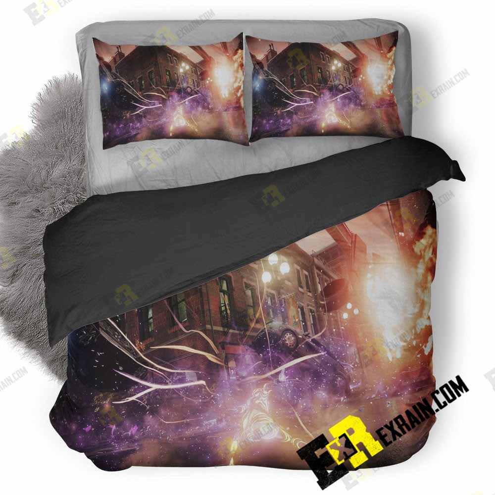 Infamous Second Son And First Light Sd 3D Customized Duvet Cover Bedding Set