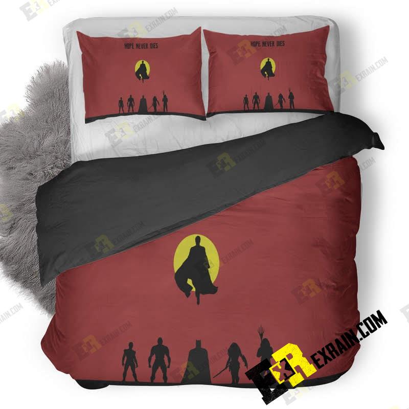 Justice League Hope Never Dies O1 3D Customized Duvet Cover Bedding Set