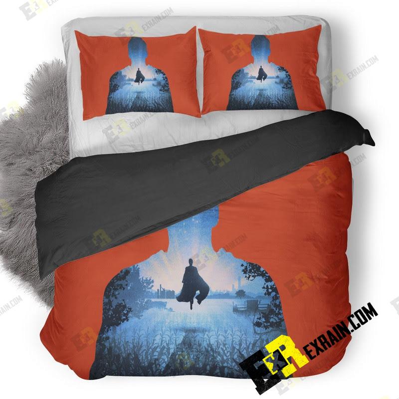 Justice League Superman Artwork 7H 3D Customized Duvet Cover Bedding Set