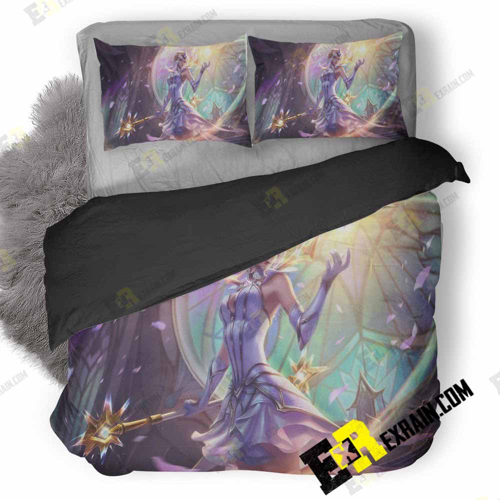 League Of Legends Magic Lux Eo 3D Customized Duvet Cover Bedding Set