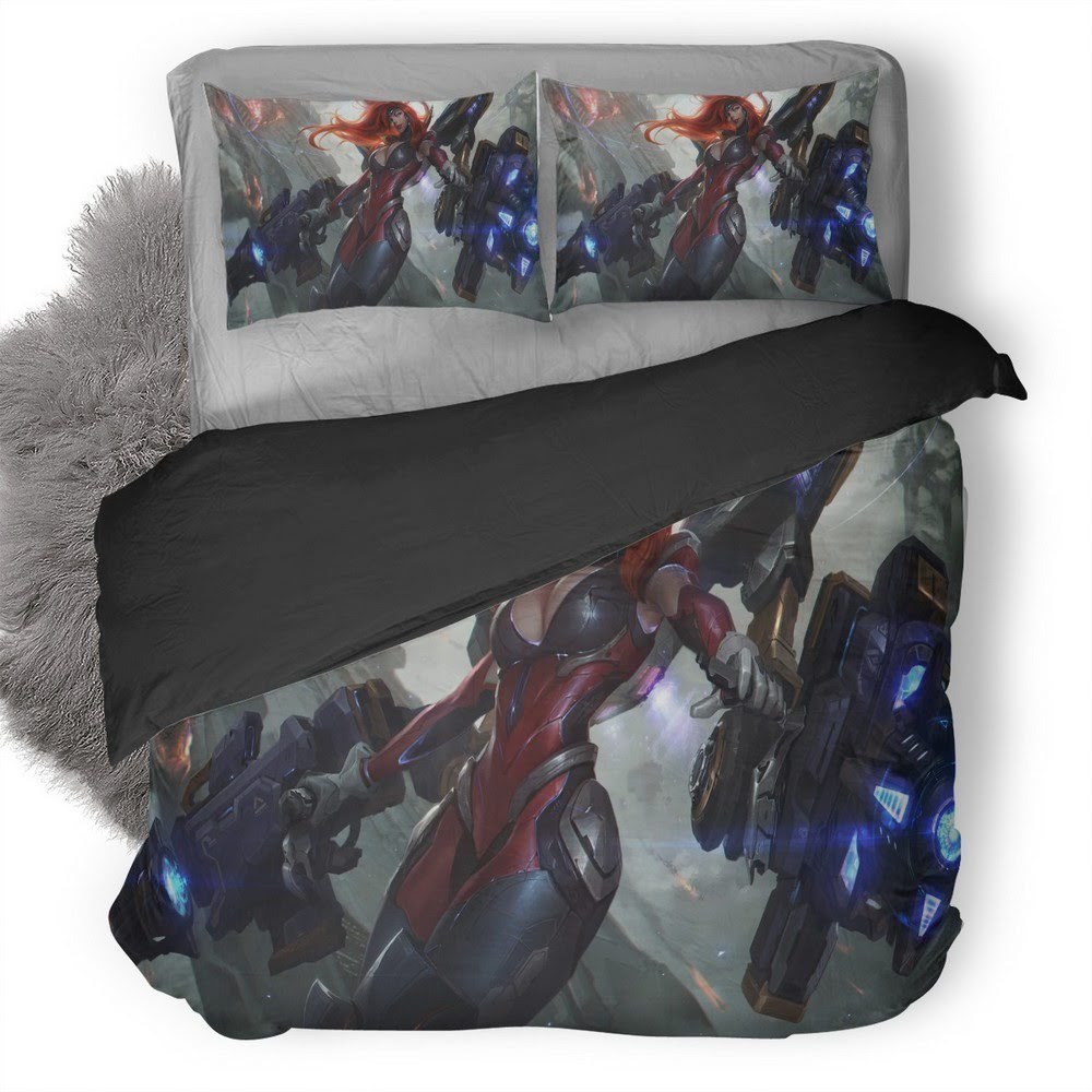League Of Legends Miss Fortune 3D Customized Duvet Cover Bedding Set