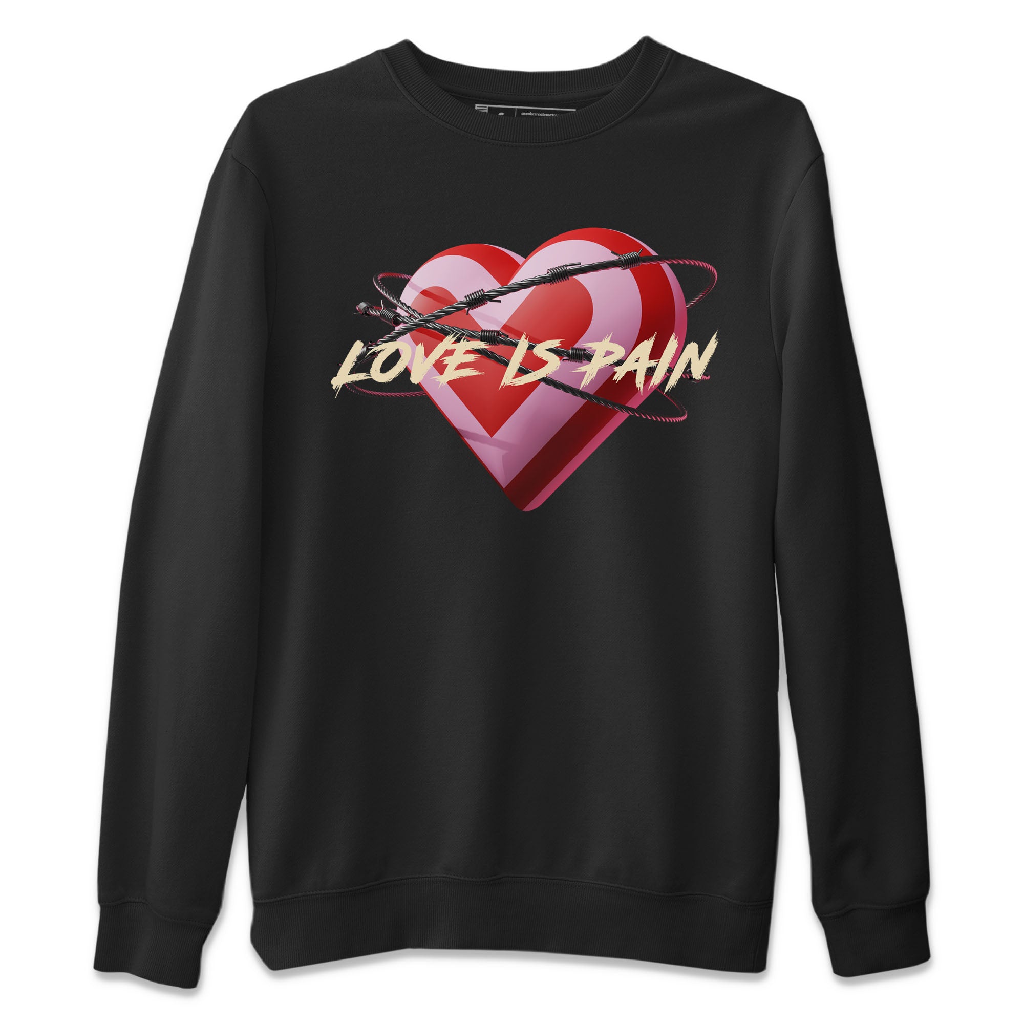 Love Is Pain Unisex Sweater – Air Force 1 Valentines Day, Sneakers Matching Sweater