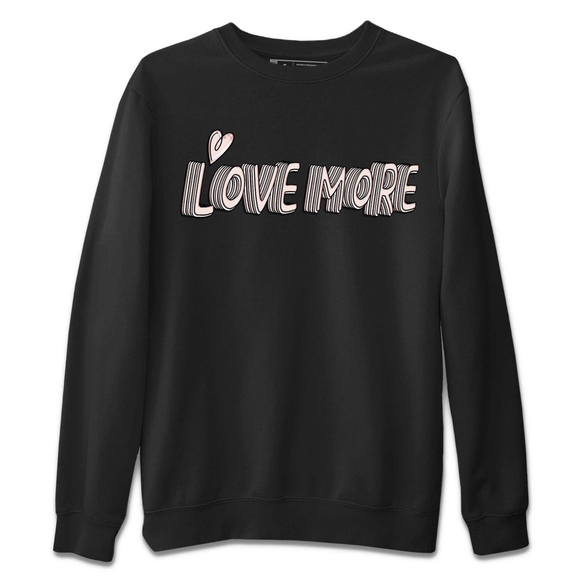 Love More Unisex Sweater – Air Jordan 1 Washed Pink, Sneakers Matching Sweater