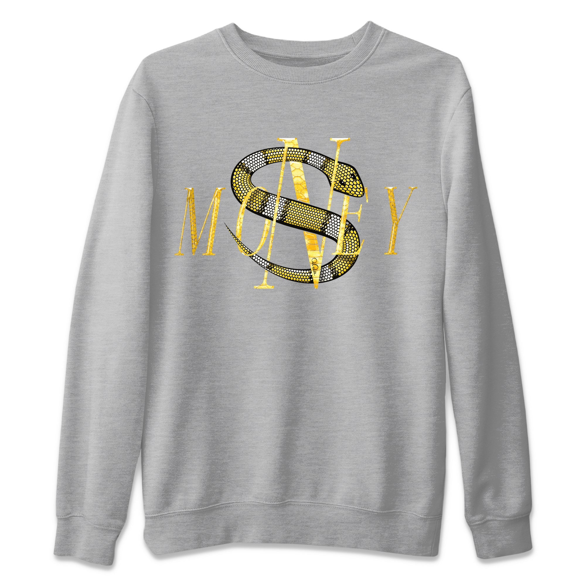 Money Snake Unisex Sweater – Air Jordan 11 Yellow Python, Sneakers Matching Sweater