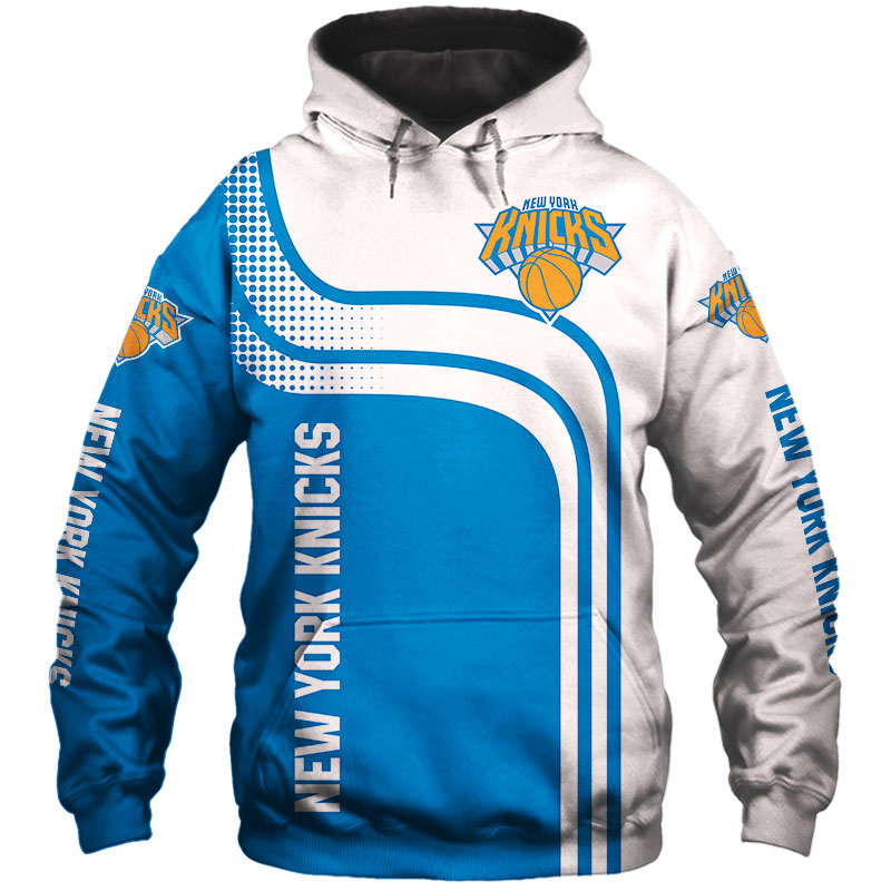 New York Knicks 3D Hoodie Gift For Fans Cheap Basketball For Fans NBA Hoodie