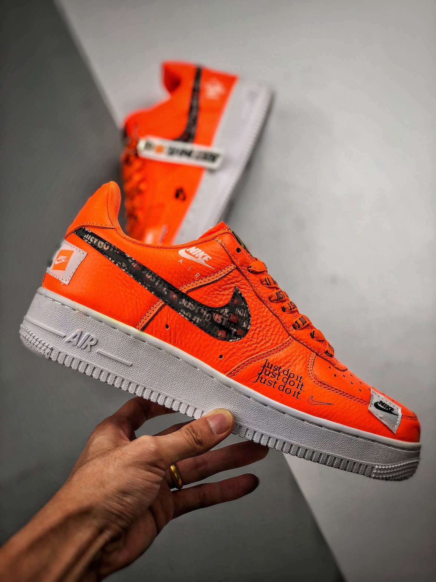 Nike Air Force 1 Low ’07 PRM “Just Do It” Total Orange For Sale