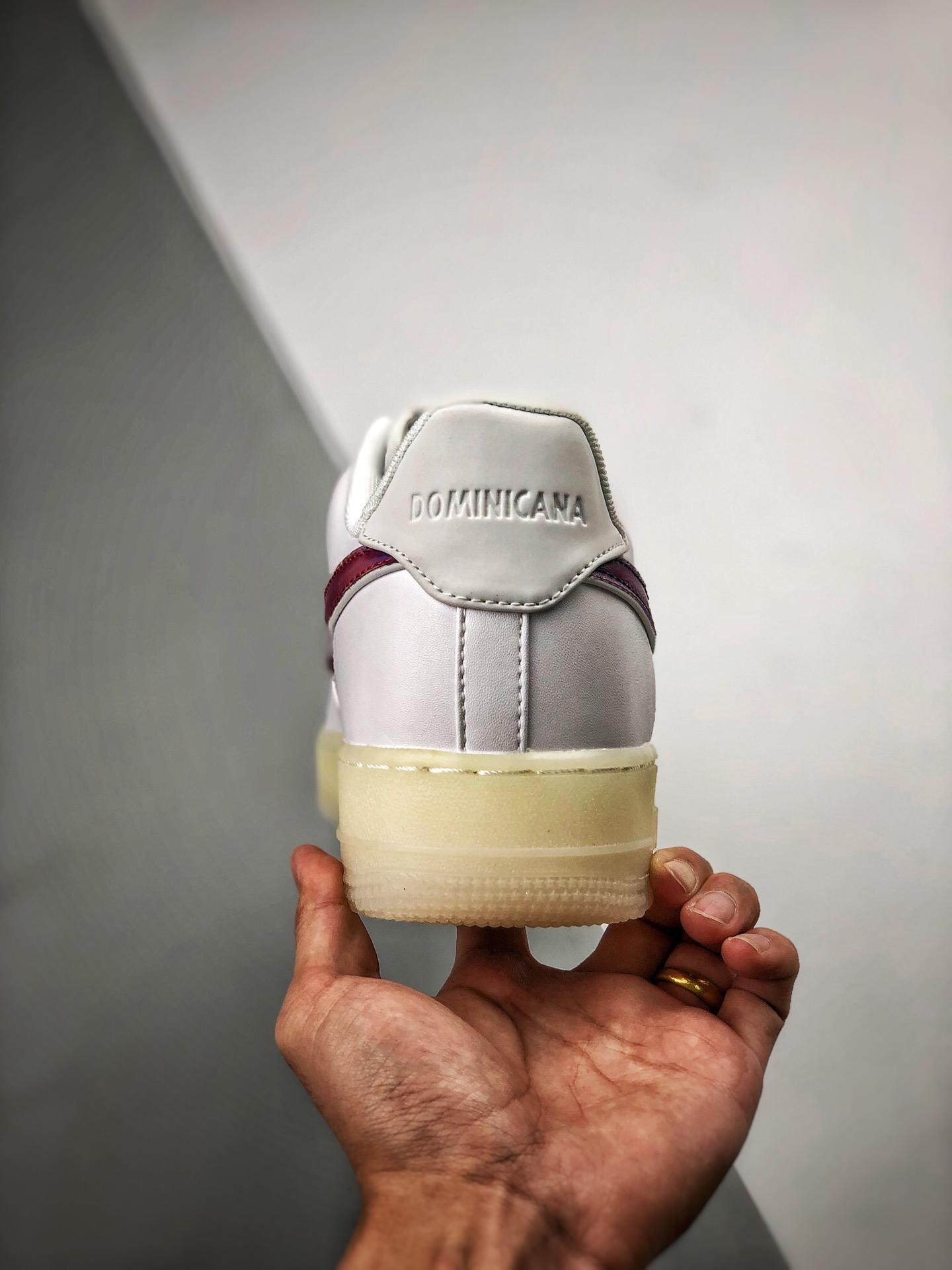 Nike Air Force 1 Low “De Lo Mio” White/University Red-Sport Blue For Sale