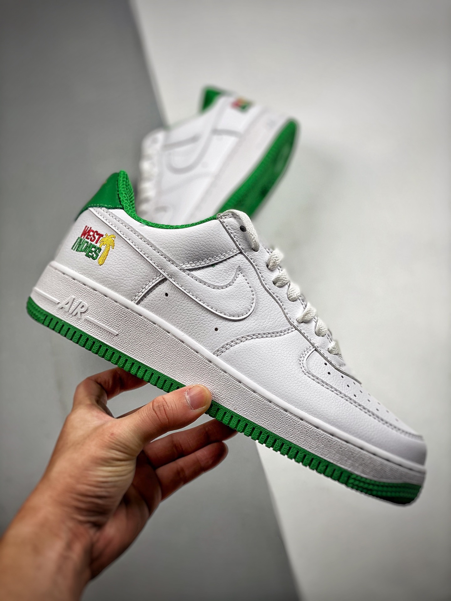 Nike Air Force 1 Low “West Indies” White Classic Green For Sale
