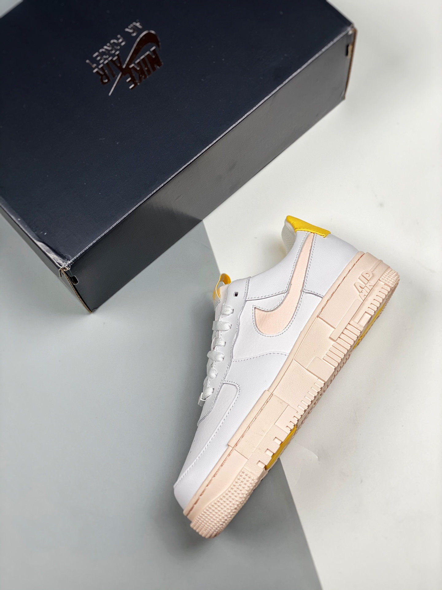 Nike Air Force 1 Low Pixel White/Arctic Orange-Sail-Orange Pearl For Sale