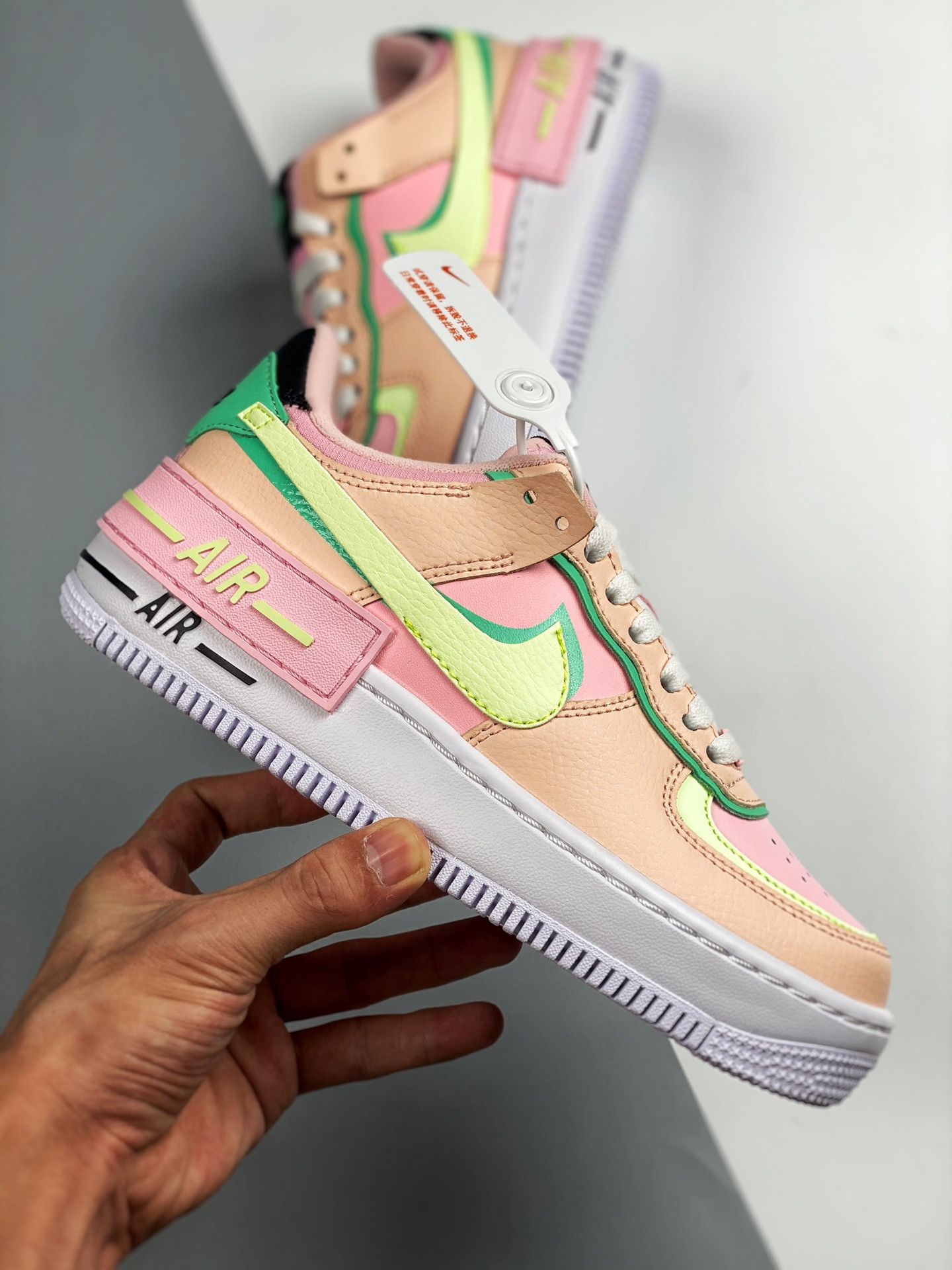 Nike Air Force 1 Low Shadow Arctic Punch/Barely Volt-Crimson Tint For Sale