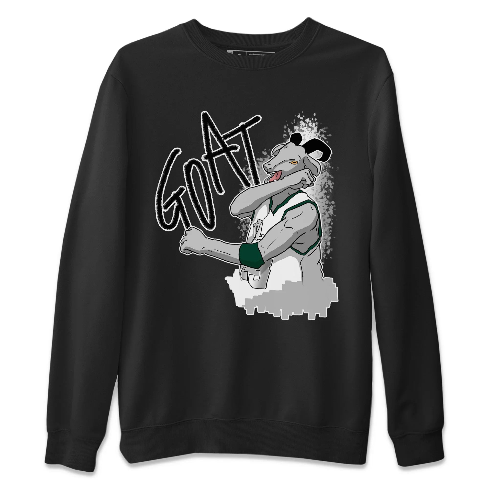 Screaming Goat Unisex Sweater – Air Jordan 1 Gorge Green, Sneakers Matching Sweater