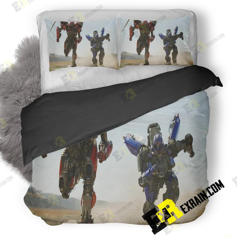 Shatter And Dropkick Decepticon In Bumblebee Movie 8L 3D Customized Duvet Cover Bedding Set
