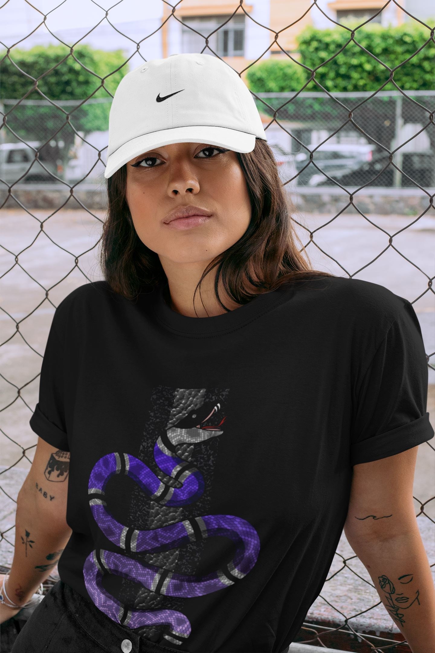 Snake Unisex Sweater – Air Jordan 12 Dark Concord, Sneakers Matching Sweater