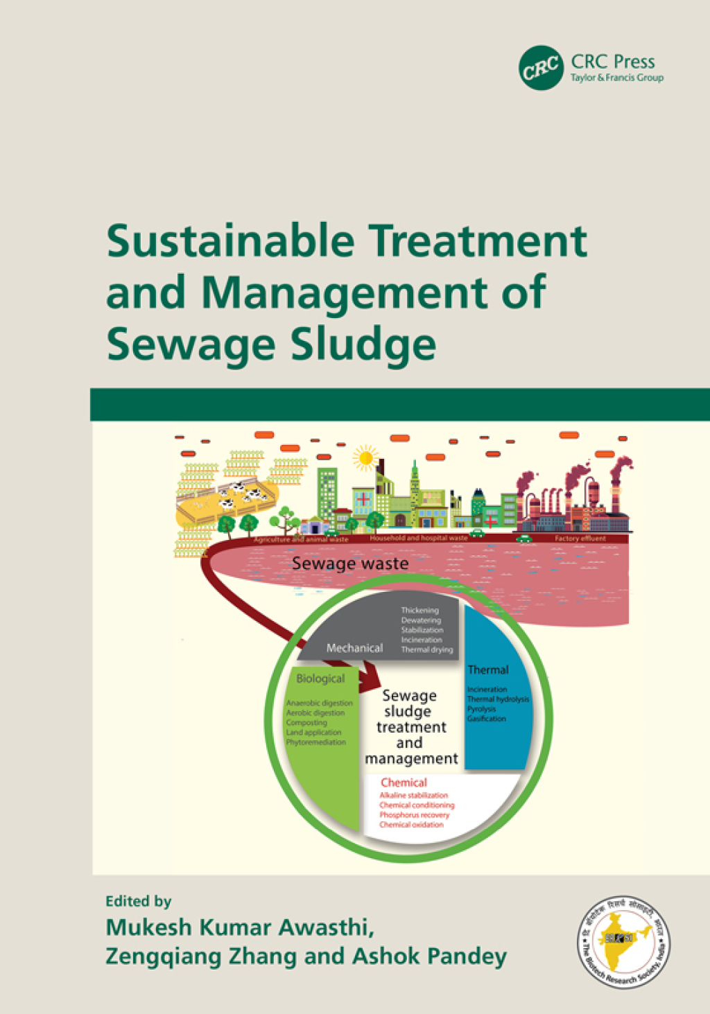 Sustainable Treatment and Management of Sewage Sludge 1st Edition