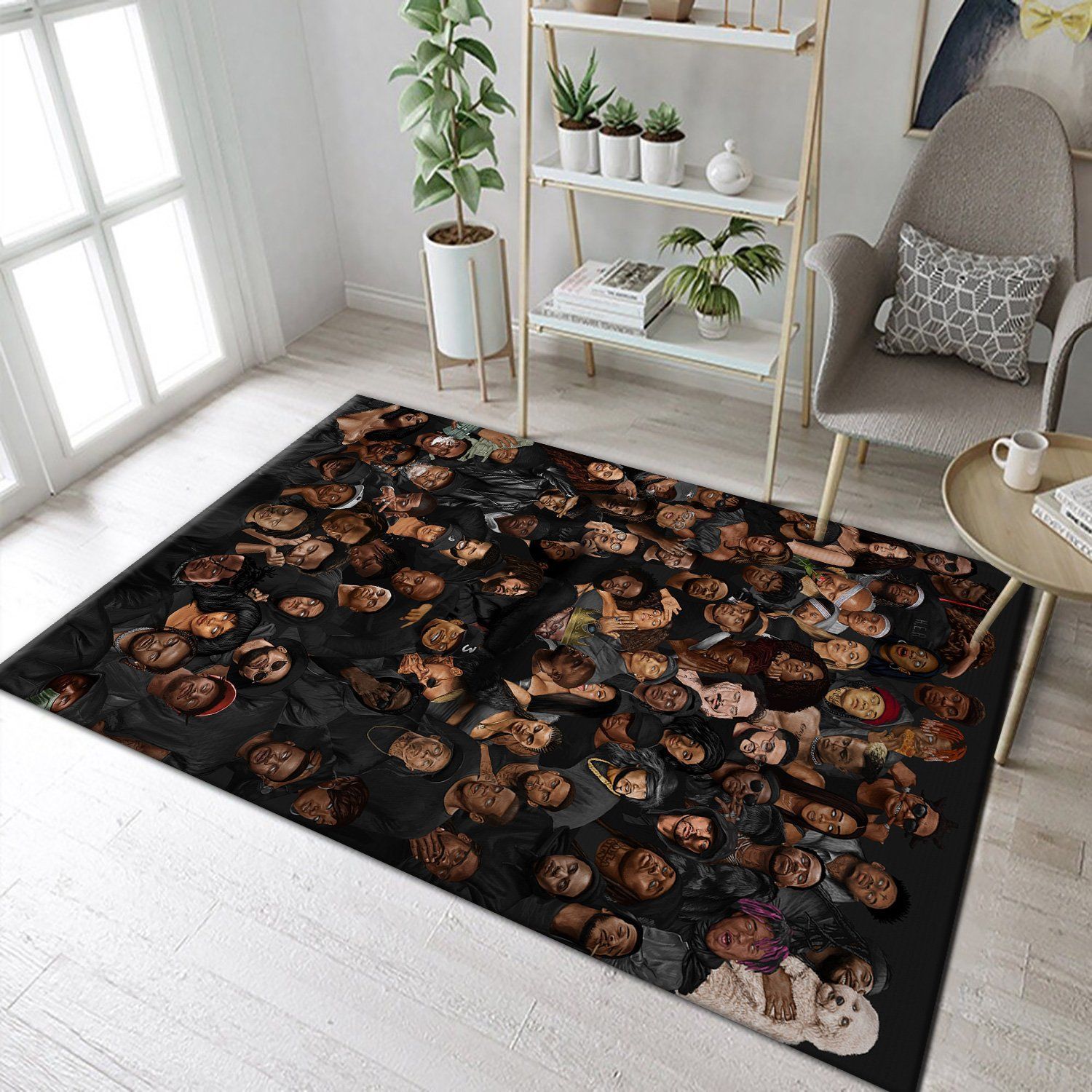 World Star Hip Hop Rectangle Rug – Custom Size And Printing